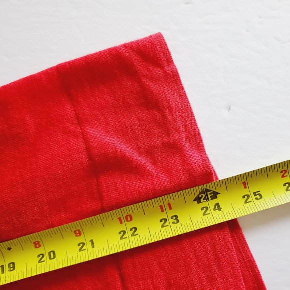 CLUB MONACO 100% Wool Red Crew Neck Sweater - Picture 8 of 9